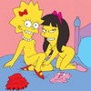 Lisa et la fille du révérand Lovejoy