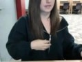 Lycéenne nue en webcam